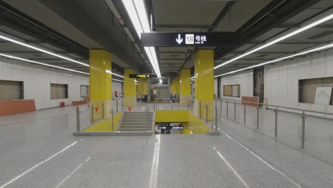 长假里,18号线一期南段设施设备调试不停歇