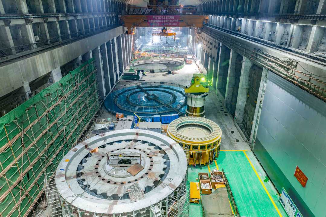全球在建最大水电站白鹤滩水电站地下厂房全线封顶
