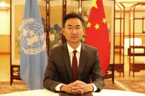 耿爽怒斥德国代表