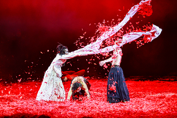 舞蹈家杨丽萍携舞剧作品《十面埋伏》"登陆"天津