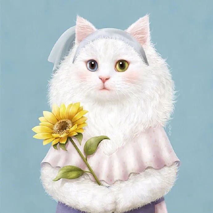 高贵喵大人画像合集?怎么做到这么有质感的!