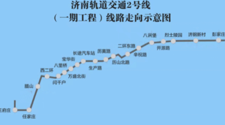 济南地铁2号线全线洞通!2020年底将具备通车条件