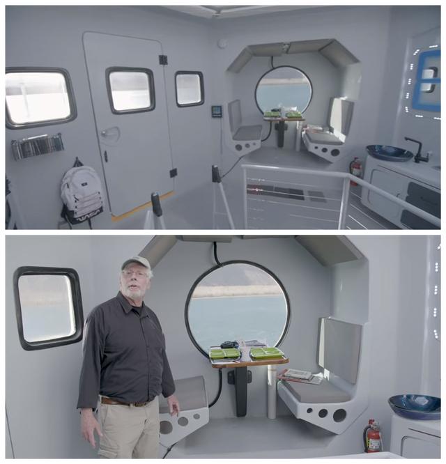 七旬设计师复刻阿波罗登月舱,1:1还原后住在里面是什么体验?