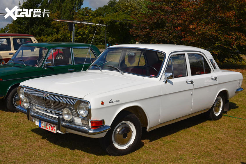 gaz-24伏尔加 挑战莫斯科经典车大奖赛
