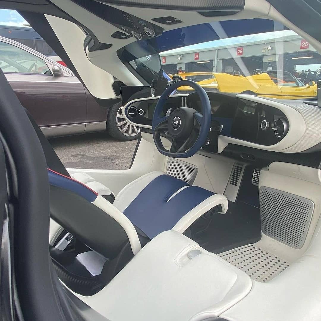 全新迈凯伦speedtail实车 最新的旗舰超跑