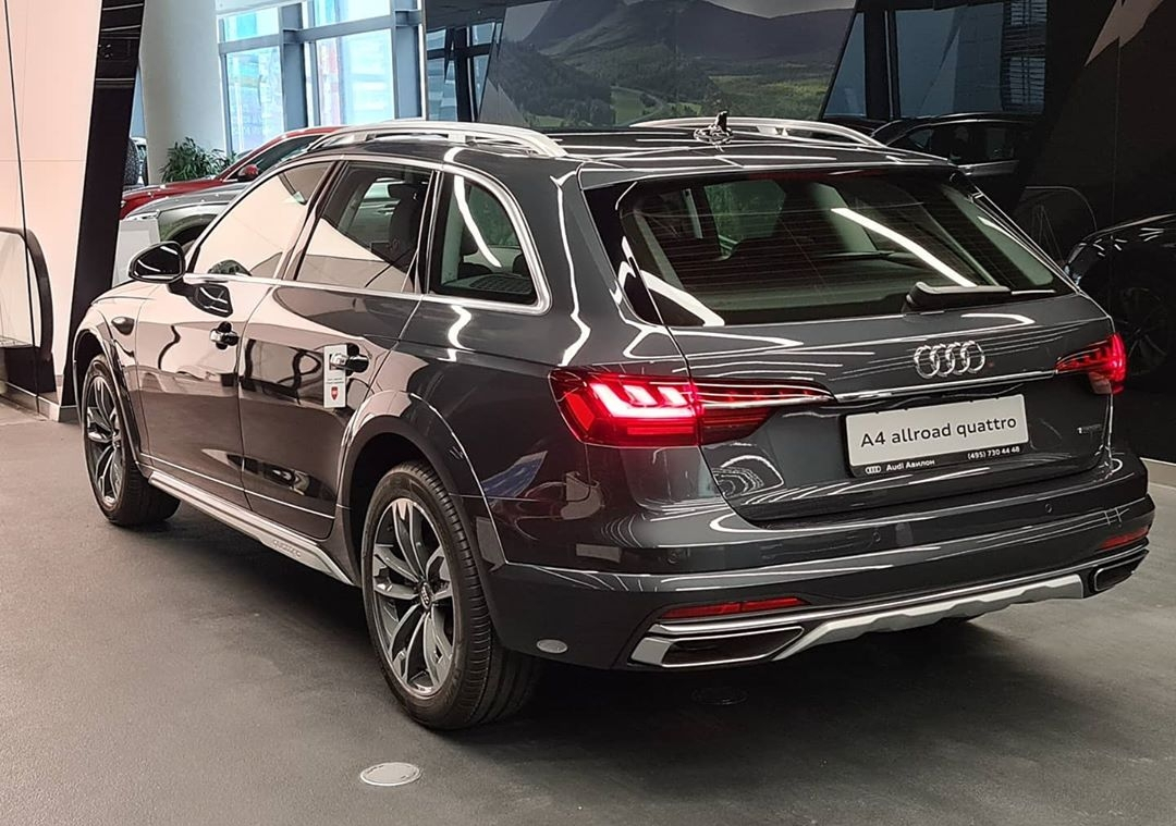 四驱能越野!新款奥迪a4 allroad实车,2.0t配轻混