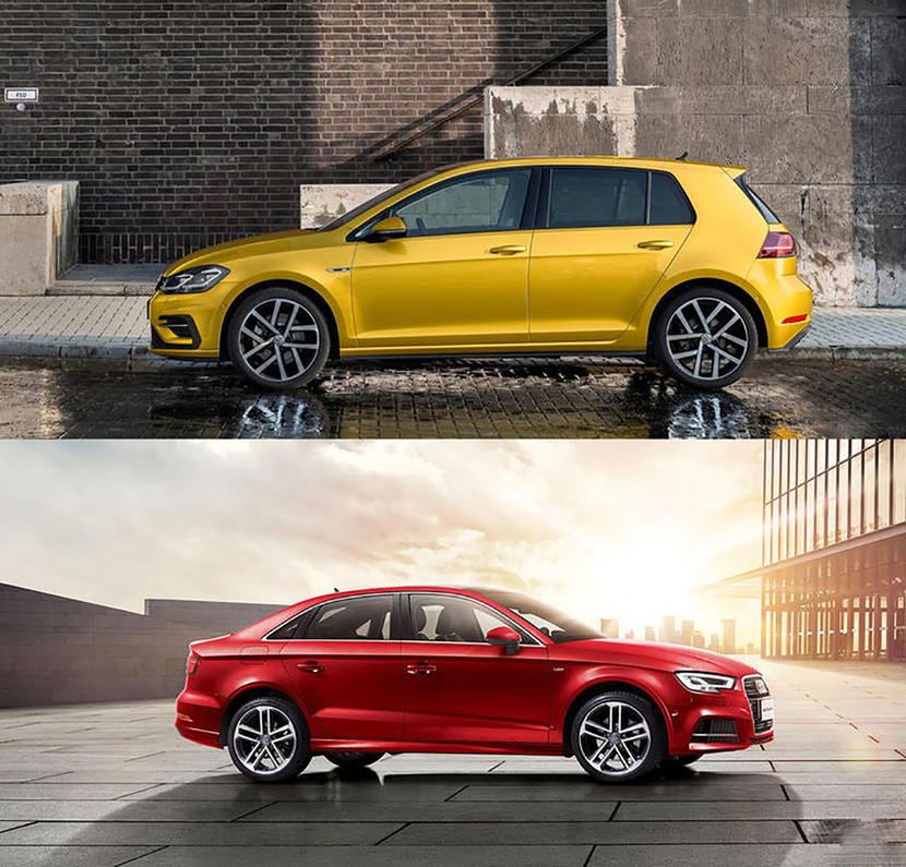 【帮你选车】 同门相争 大众高尔夫对比奥迪a3