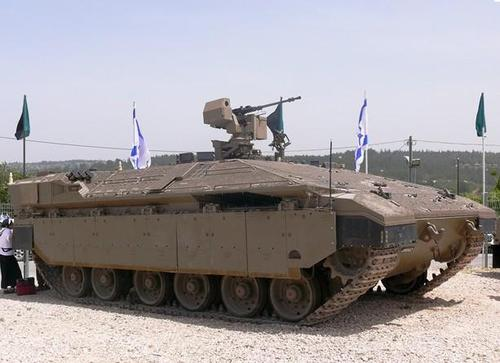 中东大杀器以色列防护力最强的雌虎重型步兵战车