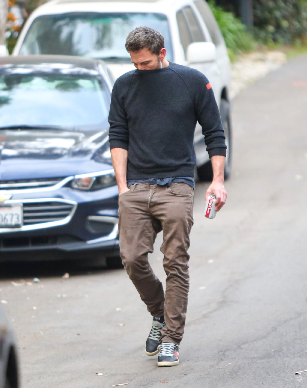 48岁本·阿弗莱克身材暴瘦!男神颜超有轮廓,身高192的长腿抢眼