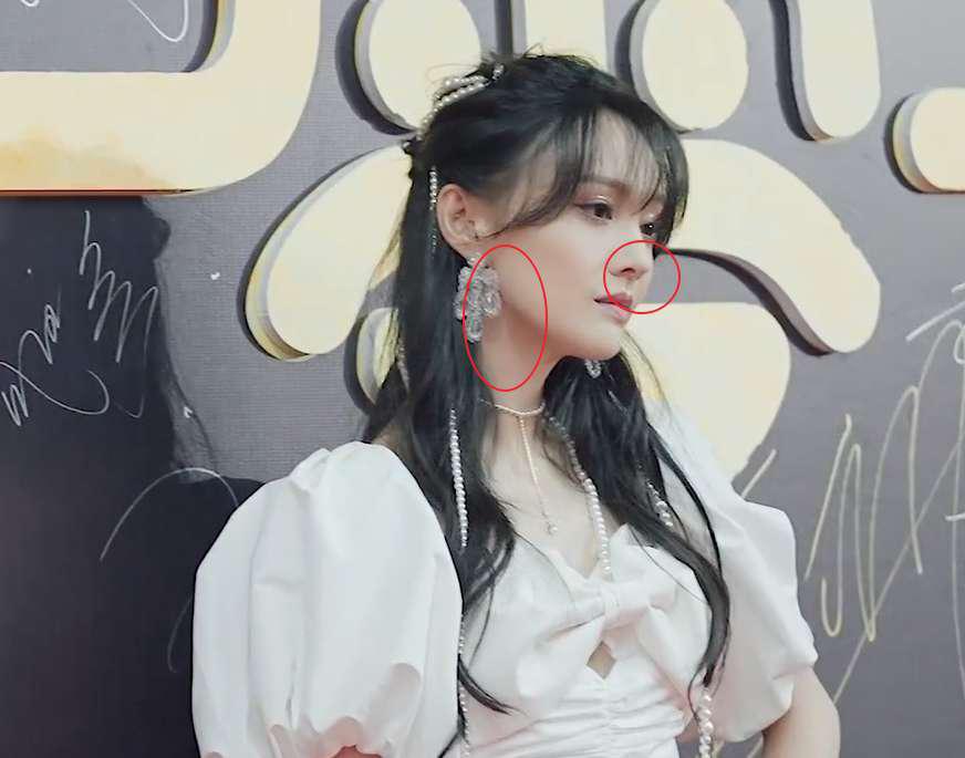 正文          从近景的镜头中看,郑爽的侧脸看上去十分的"尖锐"棱角