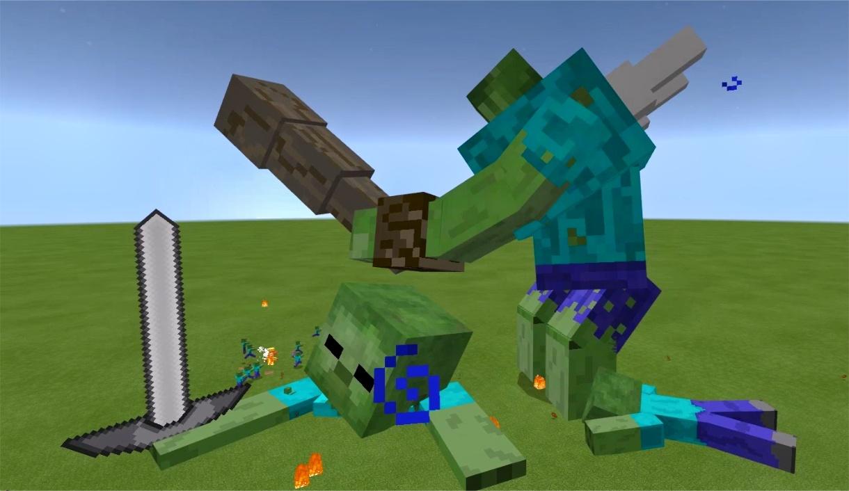 魔哒解说我的世界突变泰坦生物挑战普通泰坦生物谁才是最强的呢