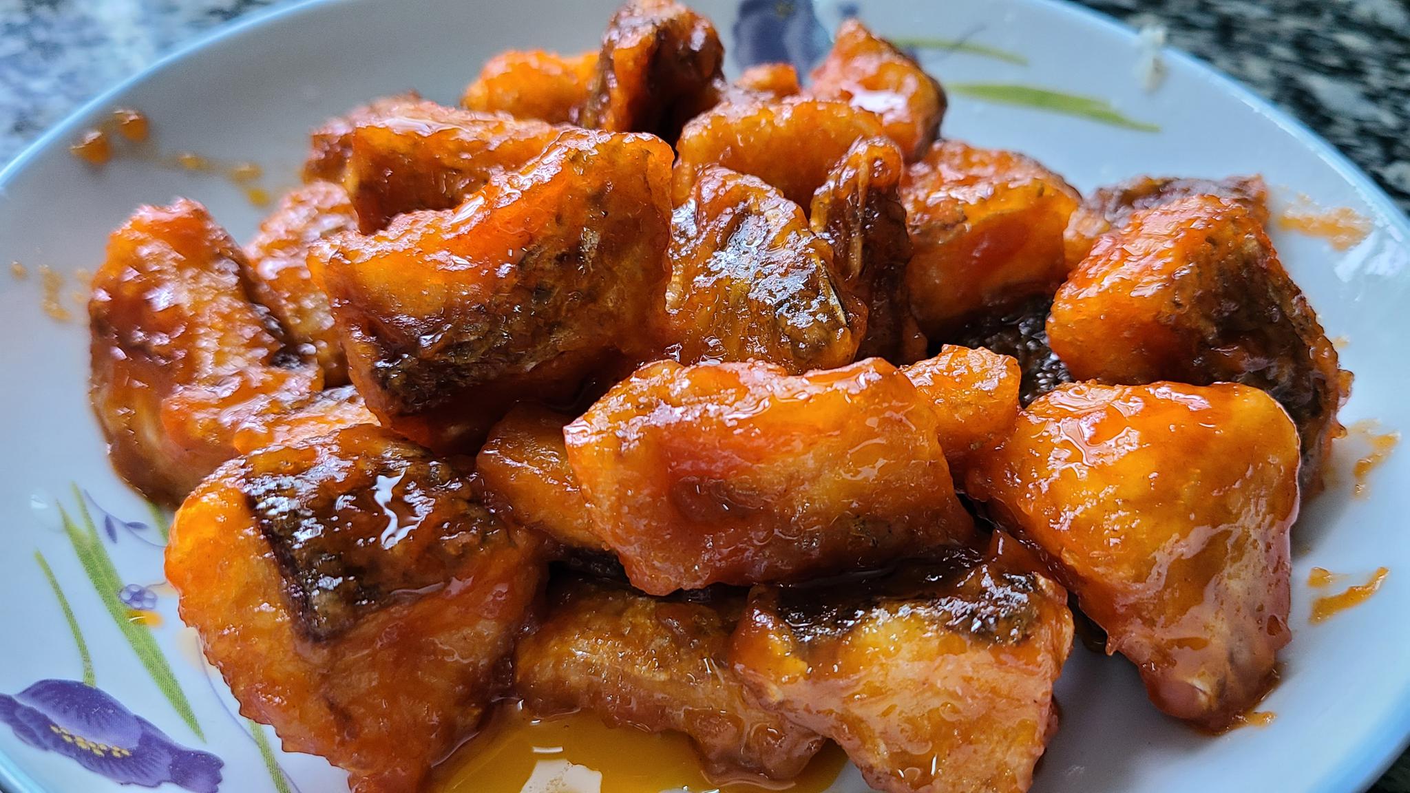 家常版的糖醋鱼块酸甜开胃又好吃这一道家常菜全家都喜欢