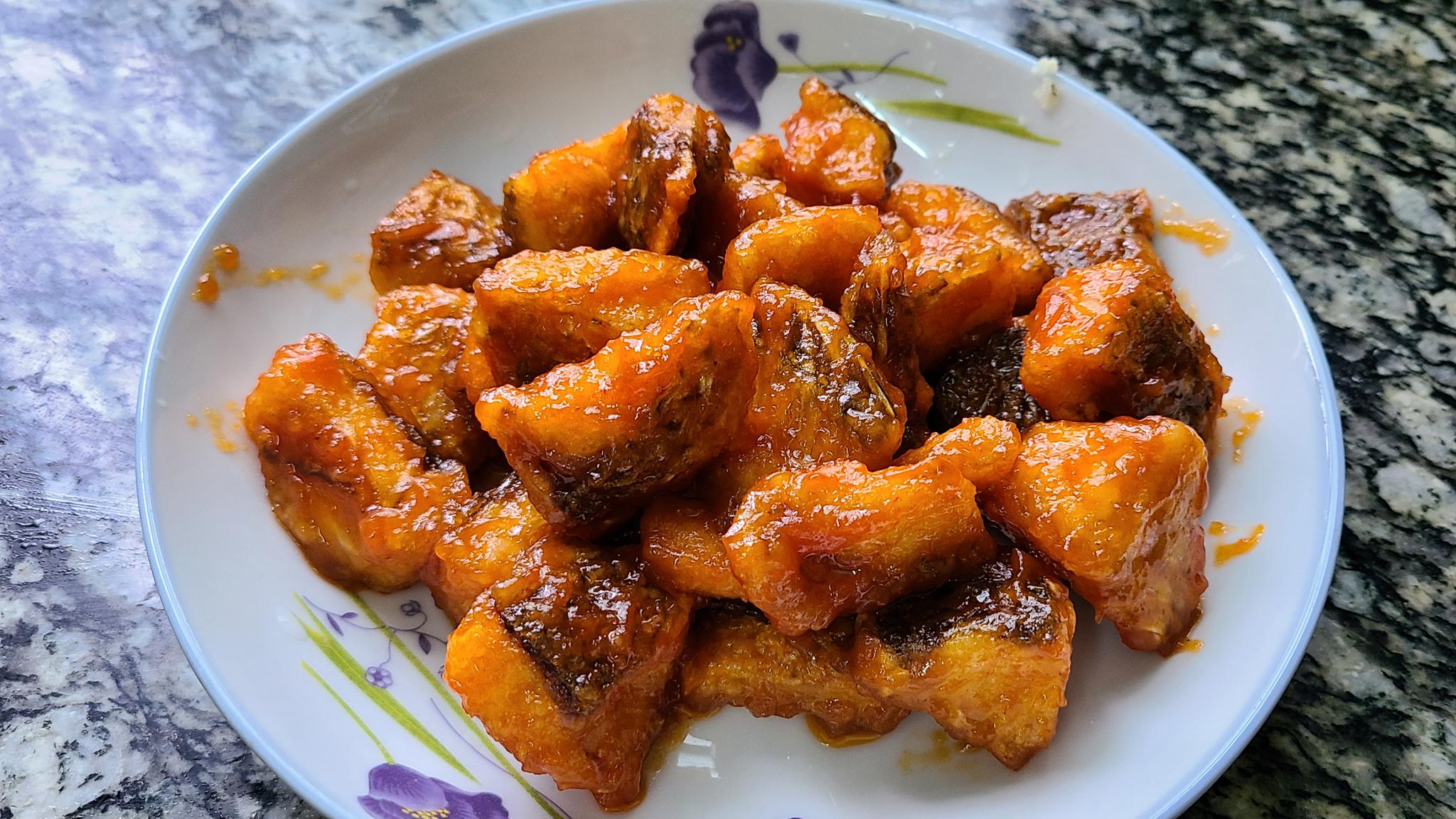 家常版的糖醋鱼块酸甜开胃又好吃这一道家常菜全家都喜欢