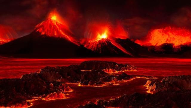 据地质学家估计,位于西伯利亚的这座地盾火山持续喷发了大约100