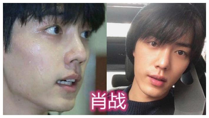 鹿晗卸妆后,千玺卸妆后,蔡徐坤卸妆后,看到肖战:还是那么阳光