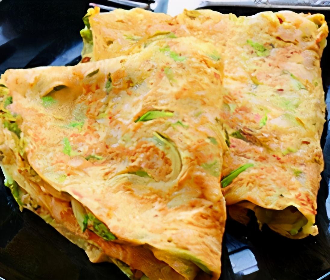 手把手教你做西葫芦煎饼,少油少盐,比面包还好吃,简单又营养