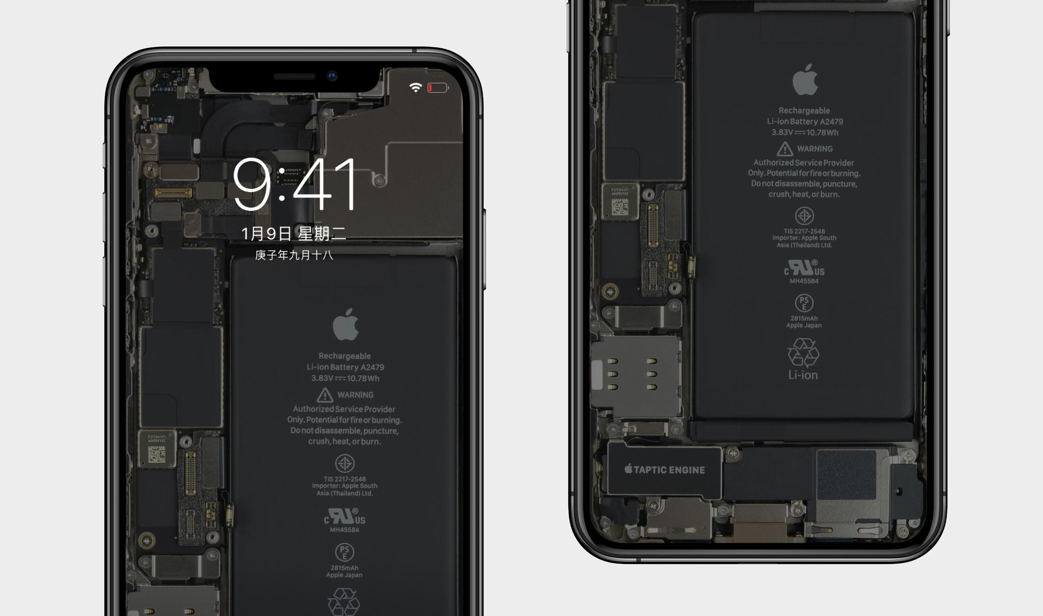 iphone 12"拆机壁纸"来了,换上试试