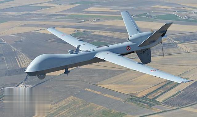 海上的贼鸥mq9b海上守卫者无人机