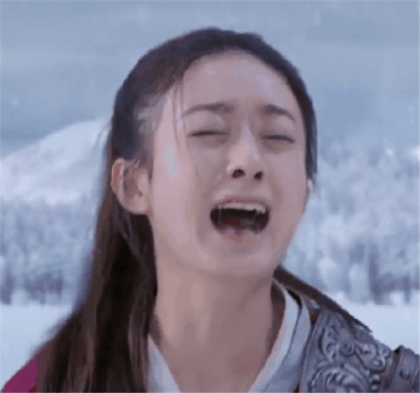 当红女星演哭戏热巴凄美杨紫投入看到baby演技进步了