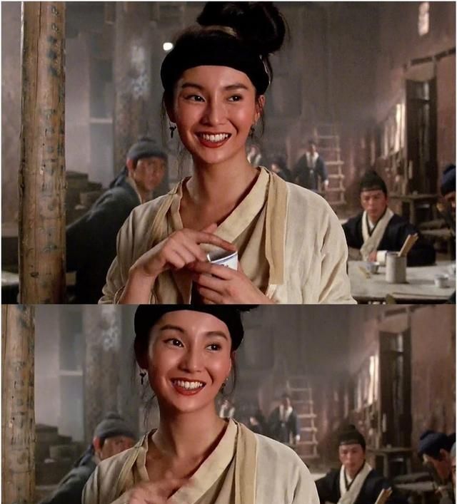 1992年《新龙门客栈》,张曼玉饰演金镶玉,妩媚泼辣,八面玲珑