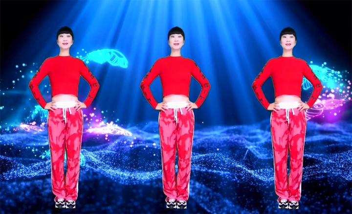 广场舞《醉倾城》红曲动感有氧健身操教学