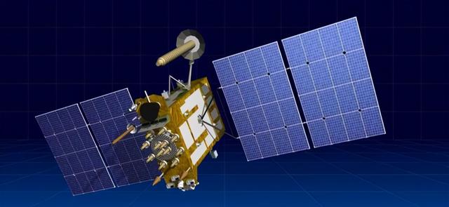 图为格洛纳斯导航卫星