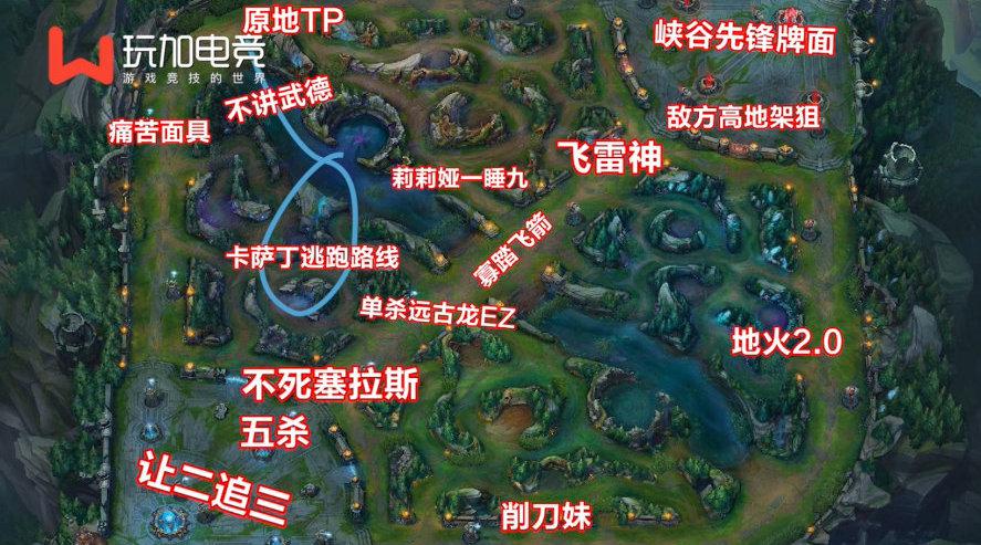 玩加出品s10召唤师峡谷名场面地图