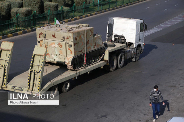 伊朗的m577装甲指挥车.