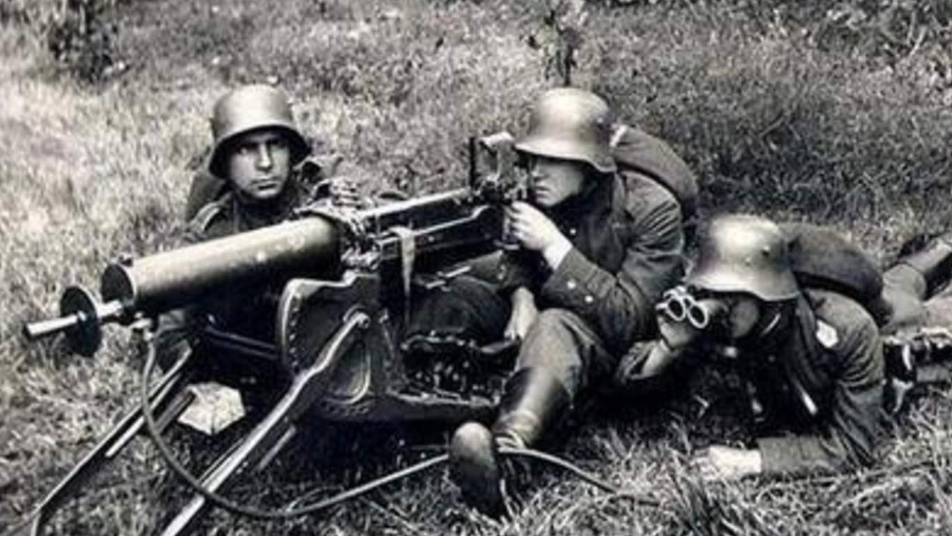 一战中的马克沁机枪__财经头条