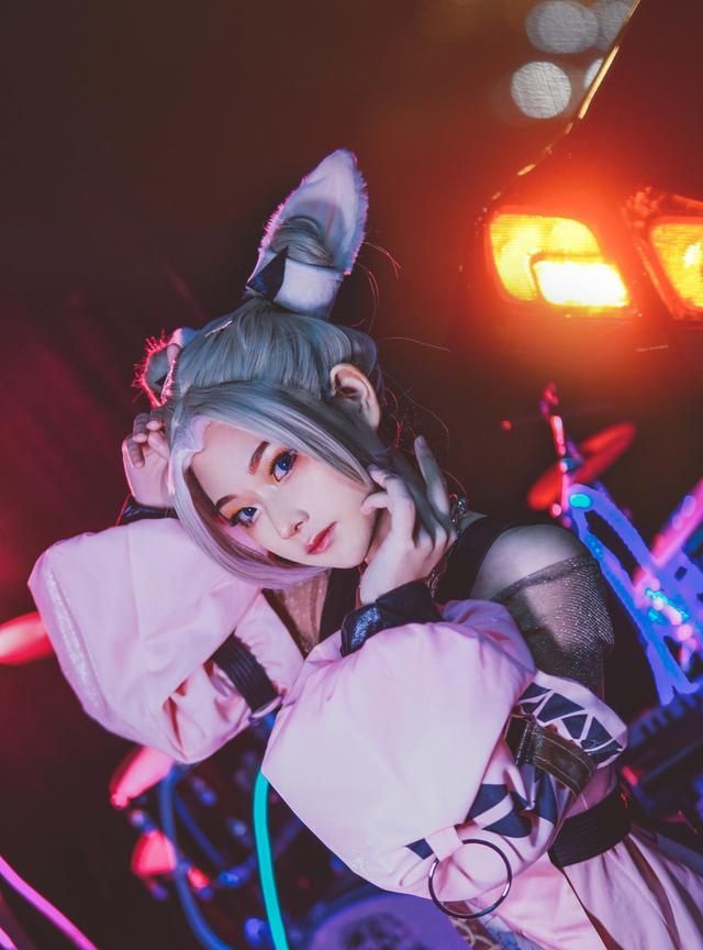 三位漂亮妹子cos的人气手游《王者荣耀》角色公孙离!很有还原度