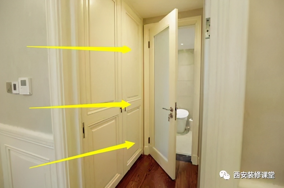 马桶位置不对以及与门的冲突