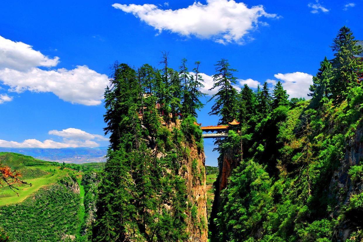 甘肃或新增一5a景区,号称陇中"小华山"