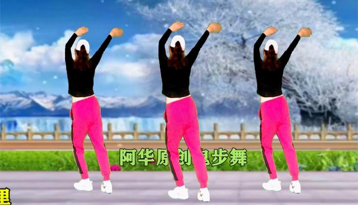 广场舞伤心的雪花鬼步舞弹跳32步