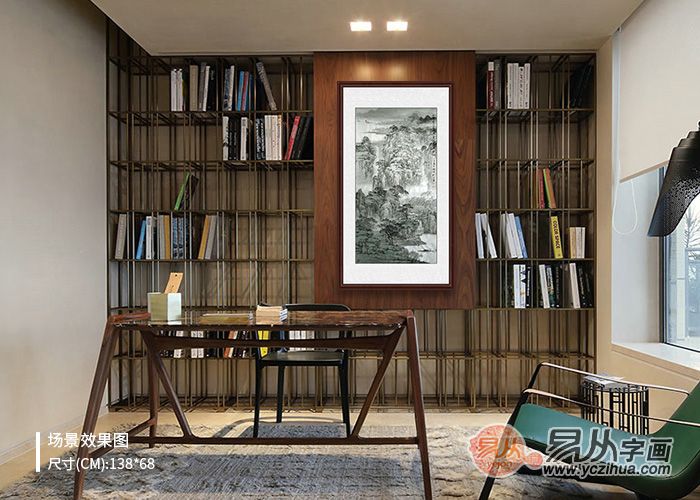 书房适合挂什么样的画 2020书房挂画选择攻略