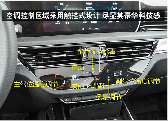 红旗hs5车内按键图解红旗hs5按键功能使用说明