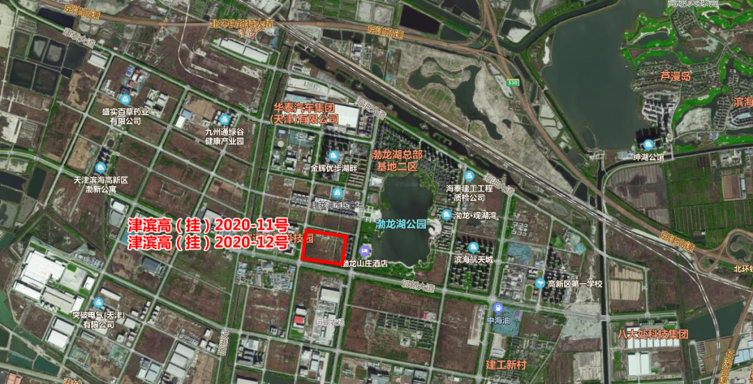 渤龙湖,海洋高新区挂地!起始楼面价约3000元/平米!
