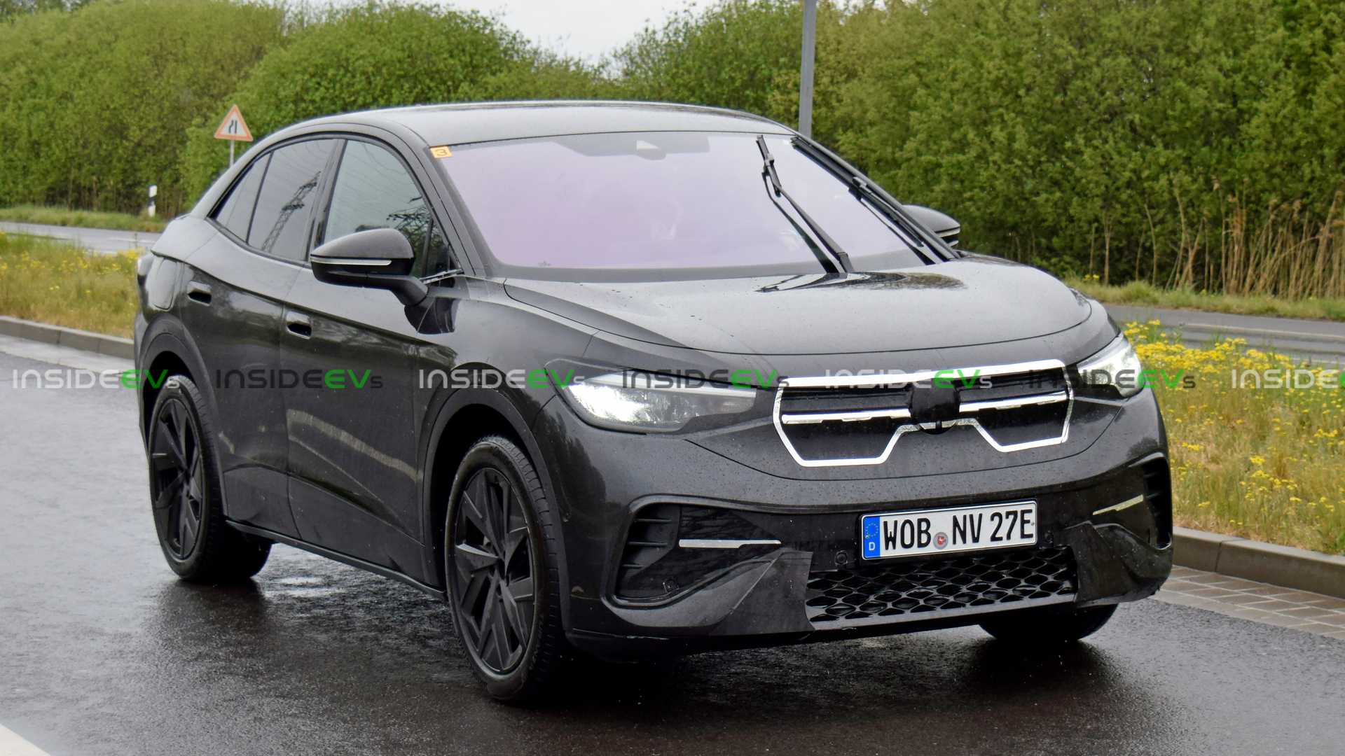 性感的外形,大众id.4 coupe渲染图曝光