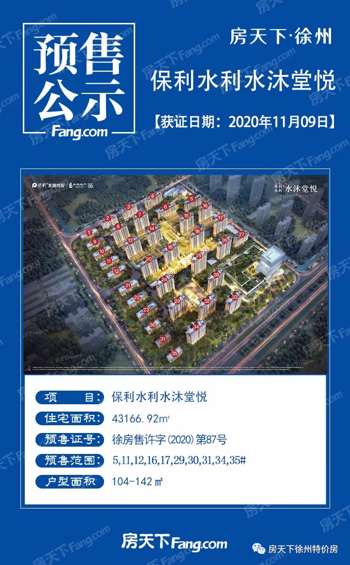 徐州6盘预售已领!3盘今天就开!