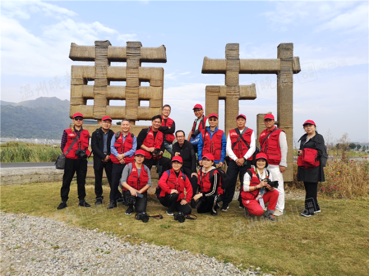 摄影名家瞰曹村看水头，金秋再度定格温州水利