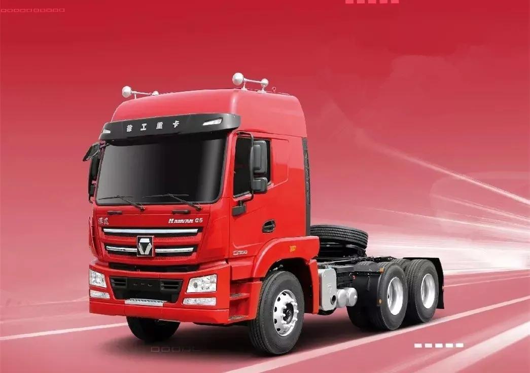 江西老客户喜提汉风g5牵引车!