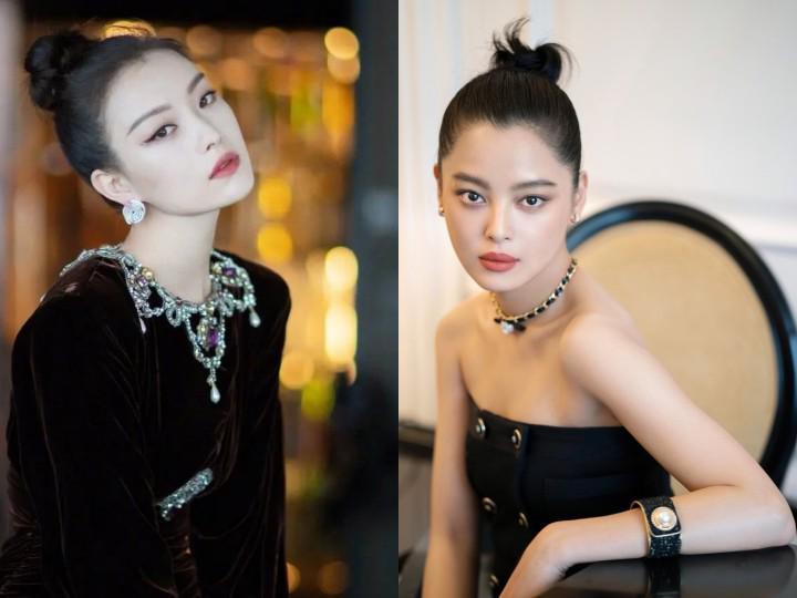 同样梳大背头,为啥倪妮是高级感,辛芷蕾却被嘲像"胖头鱼"?