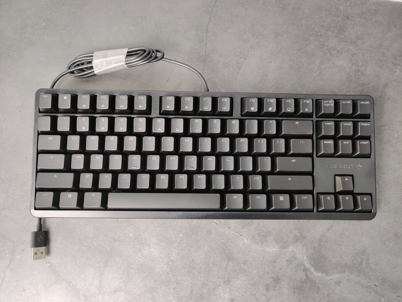 cherry g80-3000s tkl rgb机械键盘