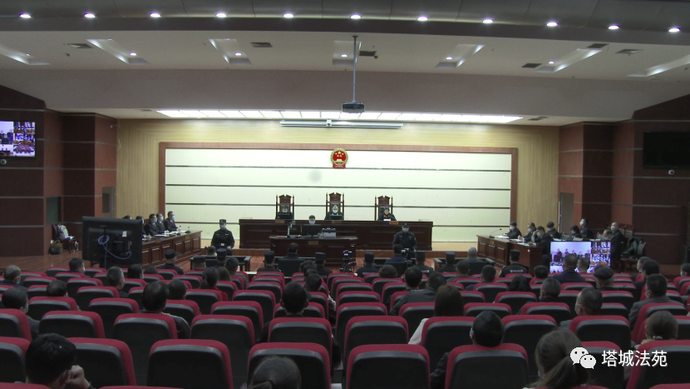 利剑出鞘 塔城中院公开宣判13名黑恶势力犯罪分子