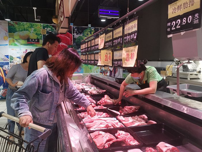 海南猪肉价格连续下降精瘦肉白五花跌破30元