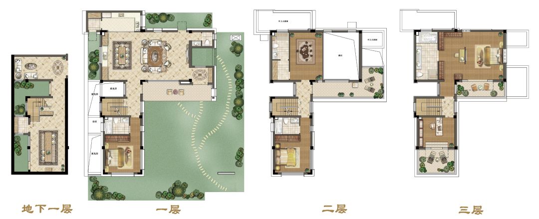 融创万科绿城的合院别墅已经进化成这样了