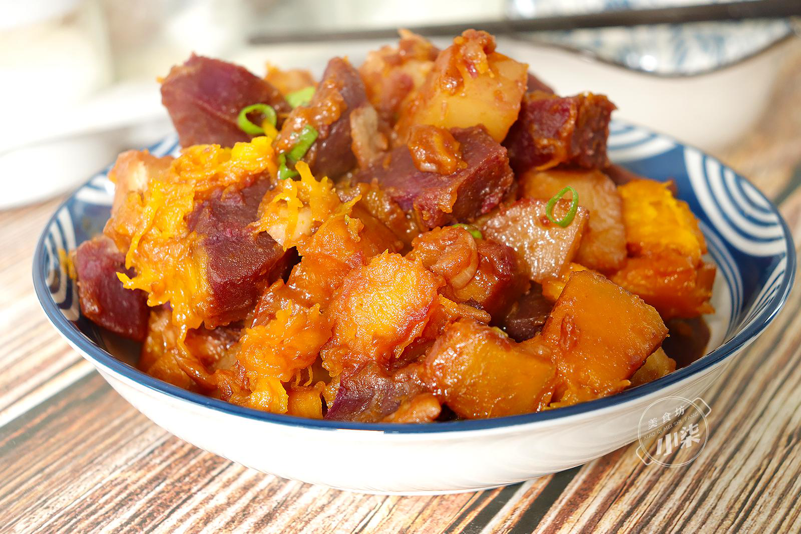 南瓜土豆这样做,去饭店都吃不到,营养美味,出锅比吃红烧肉还香