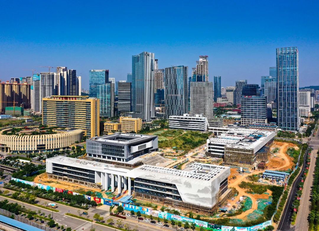 南宁五象新区.广西日报记者 周军 摄