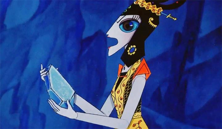 葫芦兄弟:蛇精的镜子被三娃打碎了,真解气,蛇精又少了个宝贝