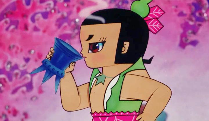 葫芦兄弟火娃喝水就是方便喝之前还能热一下热酒喝着舒服