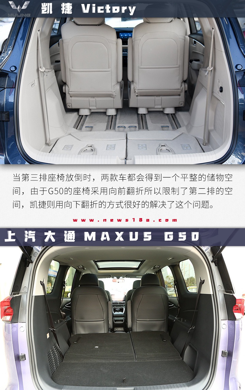 10万级MPV哪家强? 五菱凯捷对比MAXUS G50